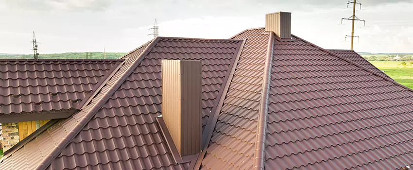 Residential Chimney Flashing Restoration in Steubenville, OH