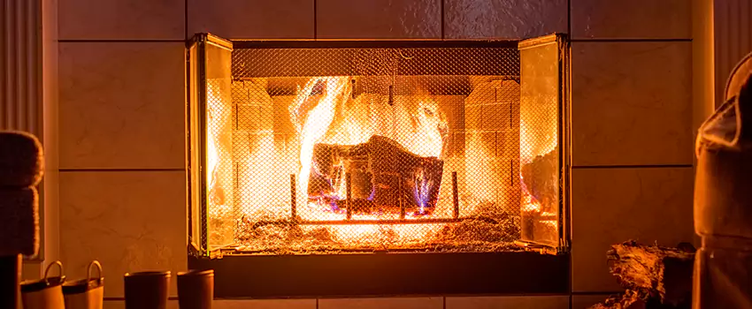Mendota Hearth Landscape Fireplace Installation in Steubenville, Ohio