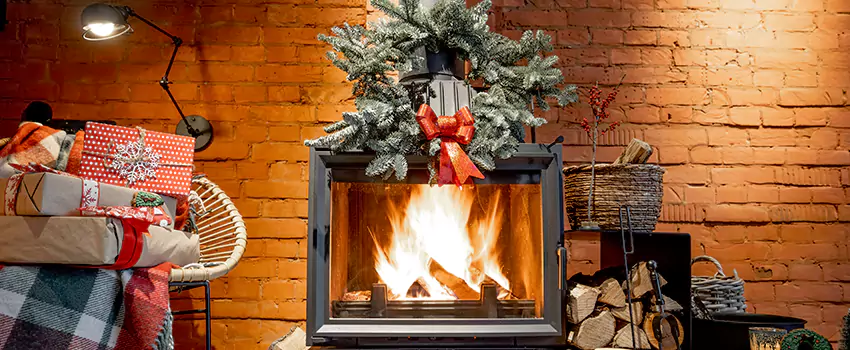 Travis Industries Linear Gas Fireplace Installation in Steubenville, Ohio