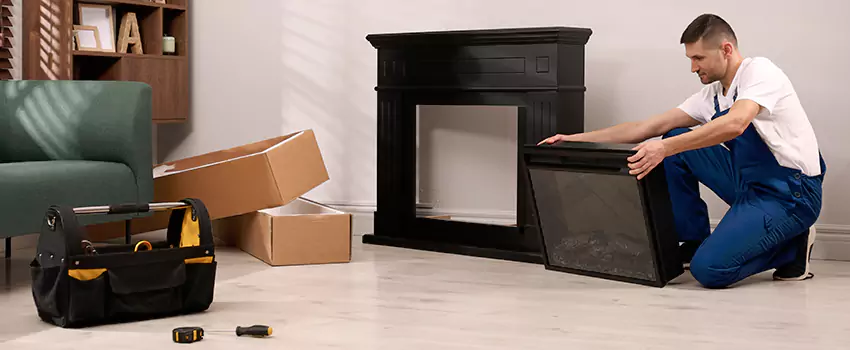 Old Rusted Metal Fireplace Repair And Replacement in Steubenville, OH